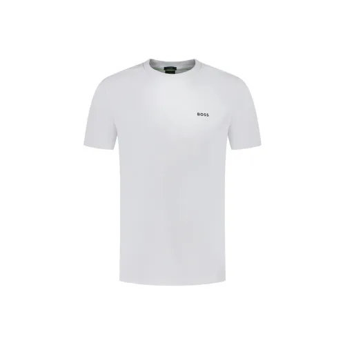 Hugo Boss T-Shirt Мужская Светло-Серый