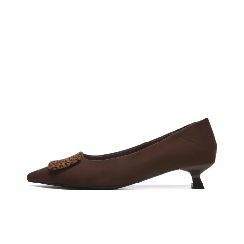 ZGR Боковая бутылка Высокие каблуки Женские