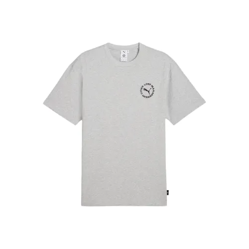 PUMA X LMC RELAXEDFIT FW24 Кошка T Рубашка Мужская Светло-Серый