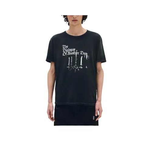 Ann Demeulemeester SS25 T-Shirt Унисекс Черный