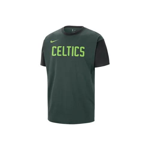 Nike x NBA Бостон Celtics Courtside FW24 T-Shirt Мужской Темно-зеленый