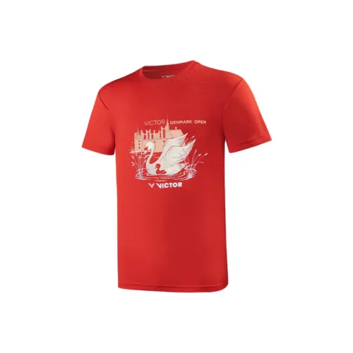 Victor T Рубашка Унисекс Пламя Красный