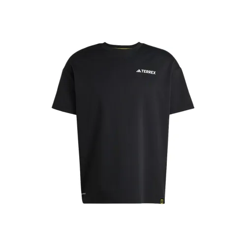 adidas Terrex x National Geographic T-Shirt Унисекс Черный