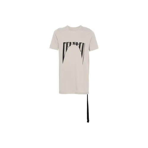 Rick Owens DRKSHDW Бежевый Мужской T-Рубашки