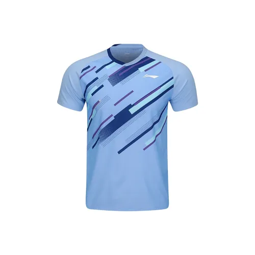 LINING Badminton Series T-Shirt Унисекс Фиолетовый