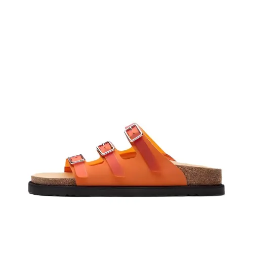 Birkenstock 1774 Tokyo Слипоны Ярко-оранжевый Женские
