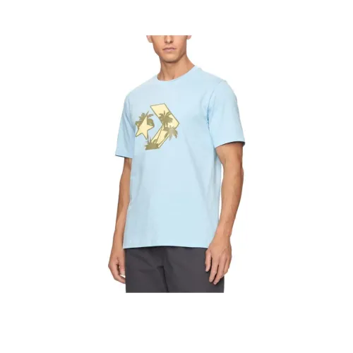 Converse Star Chev Праздничный T Рубашка Мужская Синяя