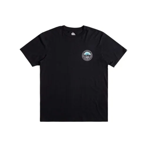Quiksilver Черные Мужские T-Рубашки