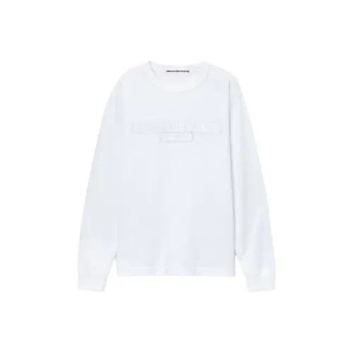 Alexander Wang FW24 T-Shirt Унисекс Белый