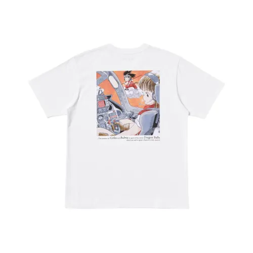 UNIQLO Dragon Ball Collaboration Белая Унисекс Футболка