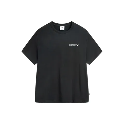 PUMA Черная унисекс футболка