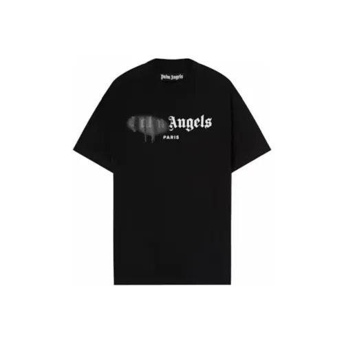 PALM ANGELS T-Shirt Мужской Черный