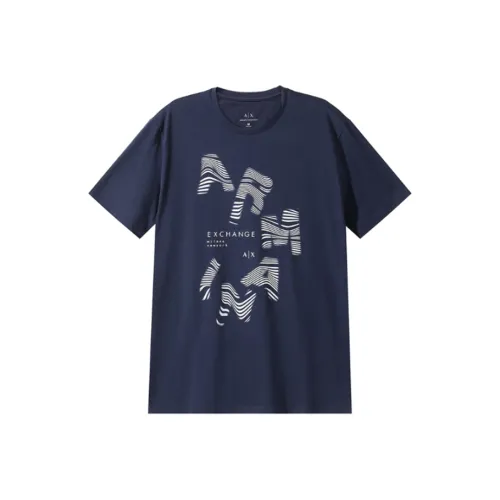 ARMANI EXCHANGEAE T Рубашка Мужская Темно-синяя