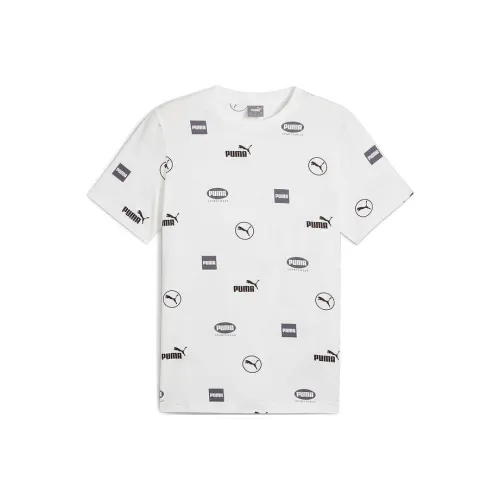 PUMA Белая Мужская Футболка