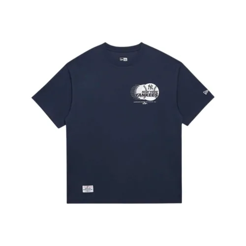 New Era FW24 T-Shirt Унисекс Темно-синий