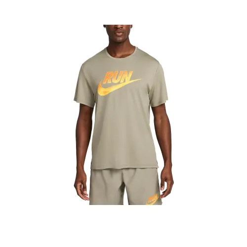 nike Dri Fit RUN Энергия T Рубашка Мужская Пустынно-Серый