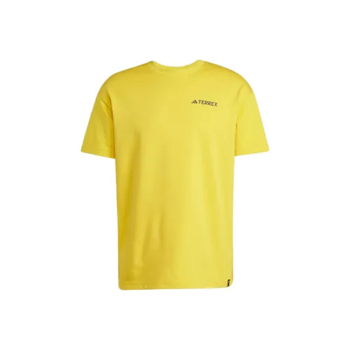 Adidas x National Geographic T-Shirt Унисекс Желтый