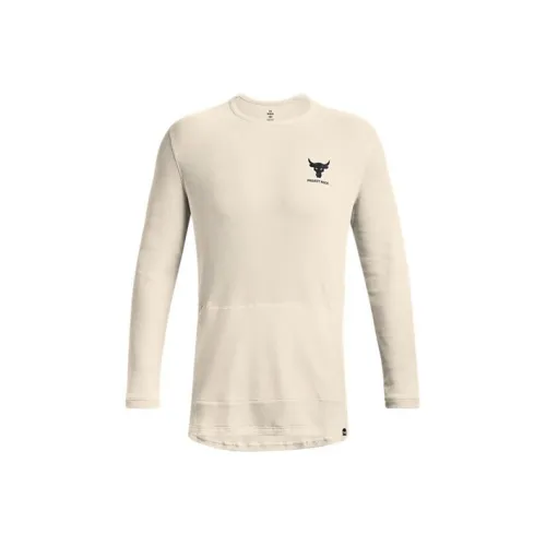 Under Armour T-Shirt Мужской Бежевый