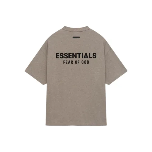 Fear Of God Essentials T-Shirt Мужской Темно-Пыльный Серый