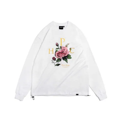 PHANTACI Белый Мужской T-Рубашки