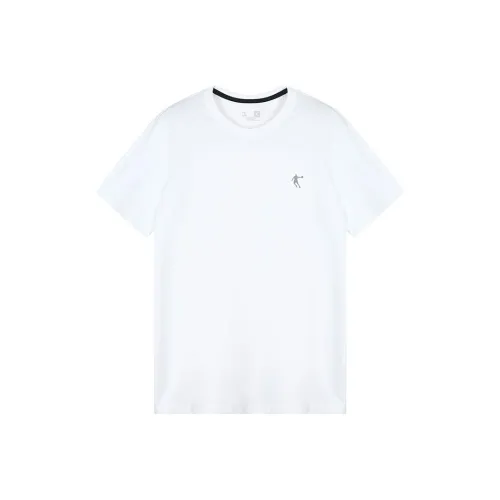 QIAODAN Т-рубашка с оборванным рукавом мужская Jordan белый