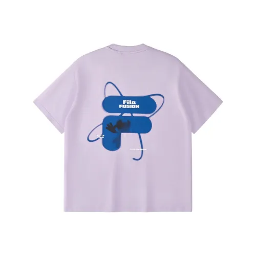 FILA FUSION T-Shirt Унисекс Фантазия Фиолетовый