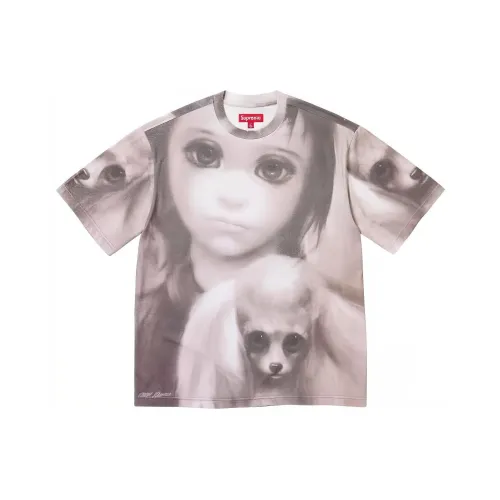 Supreme x MARGARET KEANE совместная рубашка SS24 T Unisex Multicolor