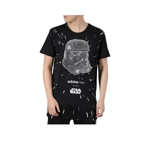 Adidas Neo X XINGQIUDAZHAN LIANMINGKUAN T-Shirt Мужской Черный