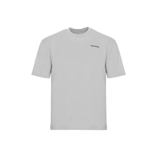 MANORS GOLF APPAREL Серый Мужской T-Рубашки