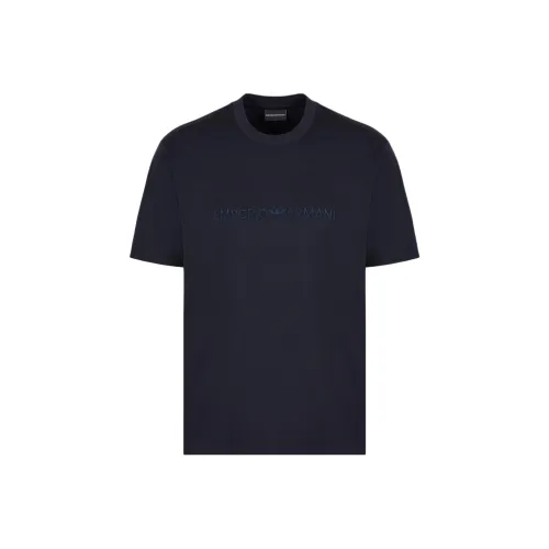 EMPORIO ARMANI Рубашка Мужская Морской Синий