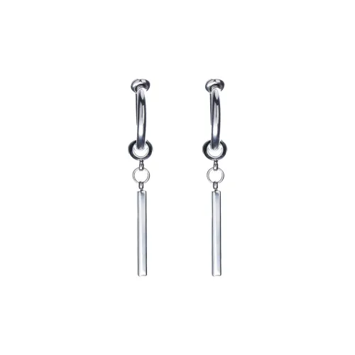 Вегетарианский сплав Нижняя заколка Серьги On Женские