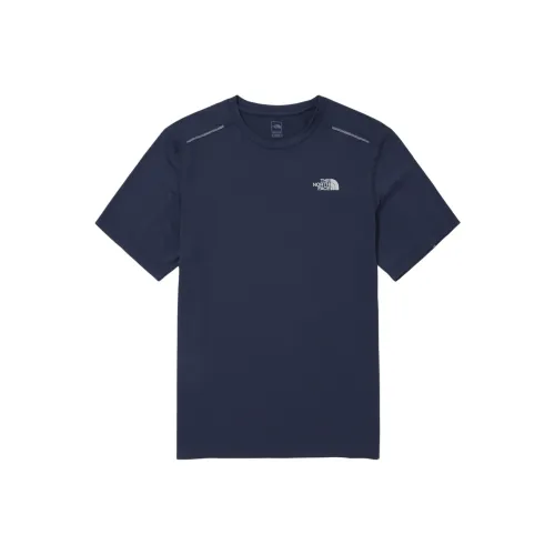 THE NORTH FACE Ice Pace S Sr Tee T Рубашка Мужская Морской Синий