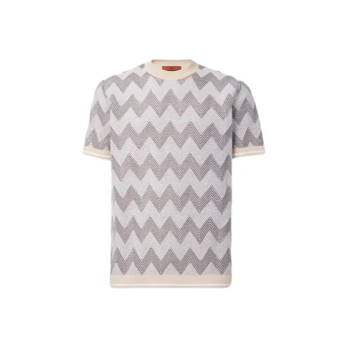 MISSONI Серый Мужской T-Рубашки