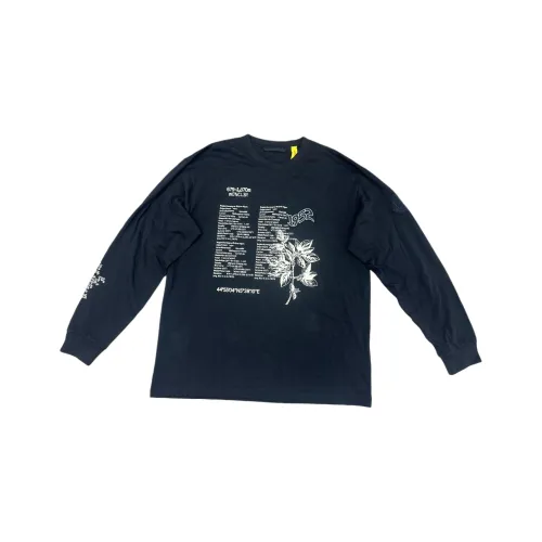 Moncler Genius 1952 Series Черные Мужские T-Рубашки