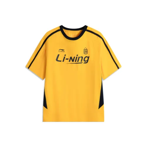 LINING Sports Life Collection Футболка Унисекс Спектральный Желтый