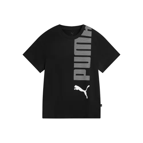 PUMA Черная унисекс футболка