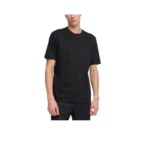 Ermenegildo Zegna Черные Мужские T-Рубашки