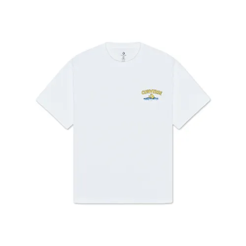 Конверс HIGH Лето River TOURS T Рубашка Мужская Белая