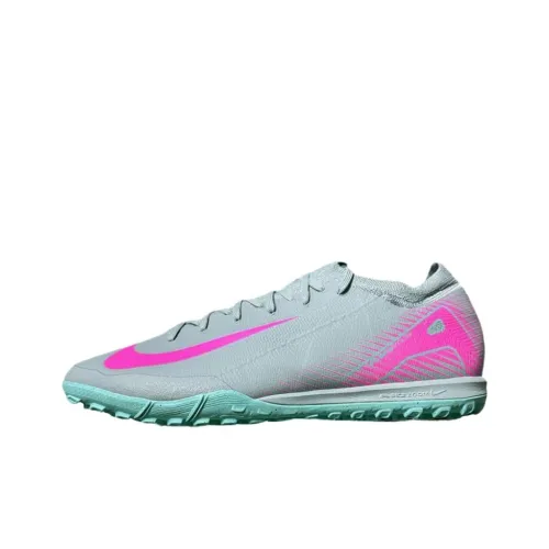 Nike VAPOR 16 PRO Противоскользящие устойчивые к истиранию футбольные бутсы для мужчин серо-розовые