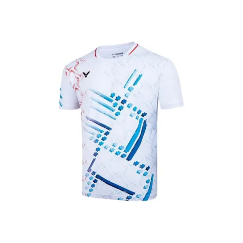 VICTOR Отбеленные Унисекс Футболки