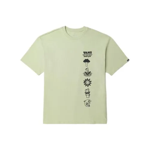 Vans TEE SS T-рубашка унисекс светлый зеленый