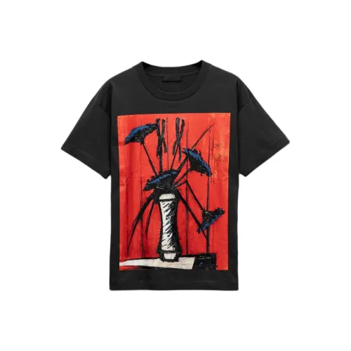 PRADA Мужские черные T-рубашки