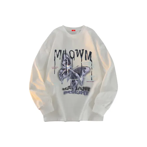 MIIOW Trend Party series T-Shirt Унисекс Белый