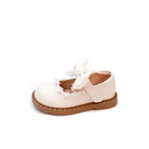 Idyllic Дышащие Низкие Кожаные Туфли для Малышей