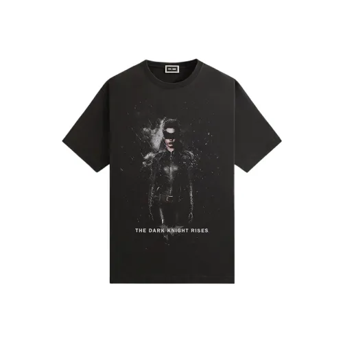 KITH x Бэтмен FW24 Dark Knight CW Винтаж T Рубашка Мужская Черная