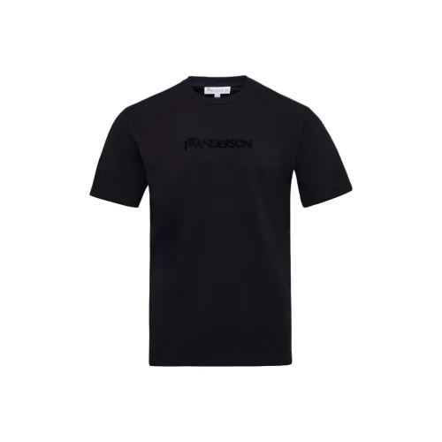 JW Anderson Мужские черные T-рубашки