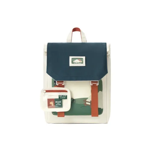 MR.ACE HOMME Полиэстер Рюкзак Стандартный Унисекс Пасторальный Зеленый
