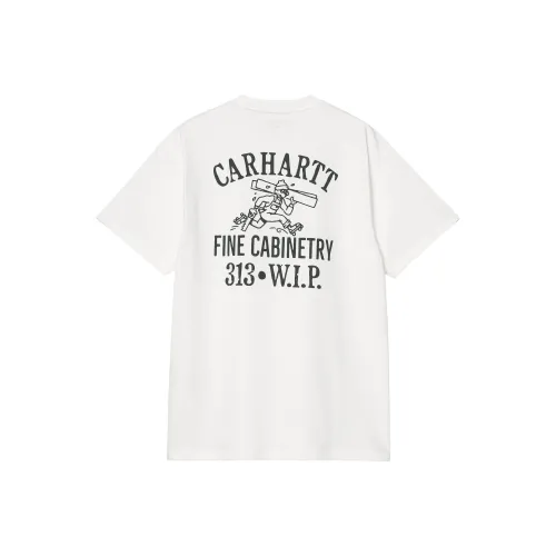 Carhartt WIP Белая Мужская Футболка