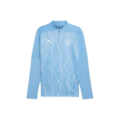 PUMA Manchester City Football Club Т-рубашка Мужская Синяя