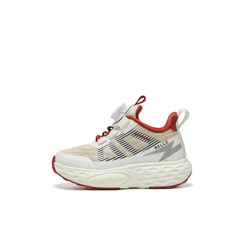 BELLE Легкий Амортизация и Дышащий Дизайн Низкий Топ Детские Баскетбольные Кроссовки Хаки Детский